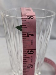 2 Vtg Shannon Crystal Caitlin Designs of Ireland Godinger Iced Tea Glasses. 110