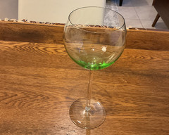 Lenox Tuscany Green Balloon Wine Glass Crystal Stemware