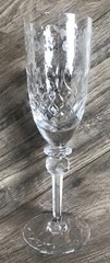 Rogaska GALLIA Crystal Goblet CHAMPAGNE FLUTE 9 5/8”Tall Excellent SHARP MINT
