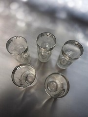 5 Dorothy Thorpe Silver Rim Monogram Letter O Tumbler Glasses Highball Bar MCM