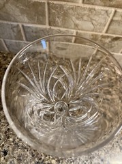 Gorham ROSEWOOD Clear Cut Crystal Wine Glasses 7 & 7/8 in. 1999-2006