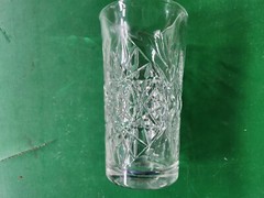 6″ tall x3.25″ Cut Glass Vase (MS 32)