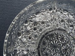 Indiana Glass Daisy & Button Clear Pattern 5 Part Relish Dish 10″