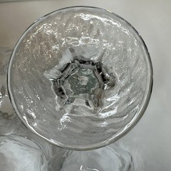 (4) Vintage MCM Libbey Chivalry Clear Brandy Snifters, Cognac Glasses Rare EUC