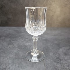 6 Longchamp 6cl 24% Lead Crystal Stem Glasses Cristal D’arques SMALL