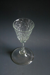 ANTIQUE 18TH CENTURY BELGIAN LIEGE WINE GLASS – CIRCA 1730