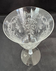 FOSTORIA ROMANCE WINE / WATER GOBLETS – A SET OF 4