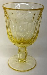 7 NWT Noritake Provincial Yellow Wine Glasses 4 5/8″ Japan