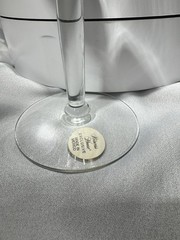 VTG (1) Princess House Heritage Martini Glass Floral FIne Etched Crystal #435