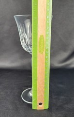 Vintage Mikasa Park Avenue Water Goblet, Vertical Cut Crystal, 8 3/8″