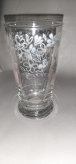 Libbey Glass Tumbler 5 1/4” Southern Belle Magnolia Antebellum