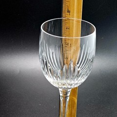 Towle Majesty Water Glass 7.5″ Vintage 1980s fine crystal elegant ribbed design