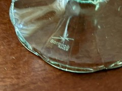 BORMIOLI ROCCO ITALY 2 BAHIA BLUE & GREEN ICED TEA GOBLETS GLASSES 7.5″ H