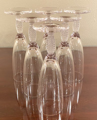 Villeroy & Boch Francesca 7 1/8″ Tall Blown Glass CHAMPAGNE FLUTE – Discontinued