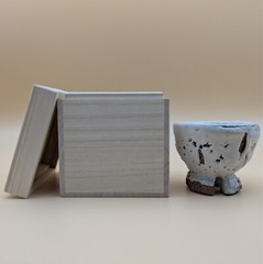 sake cup　”GUINOMI　HAGI-YAKI”　white01