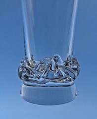 Daum Sorcy 4 Tall Fluted Glasses Sektgläser 4 Flutes A Champagne Cristal Unis