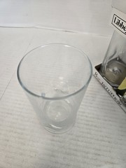 8 Vintage Libbey Intuition Thumb Dimple Drinking Glasses 16.7 oz. FREE SHIPPING