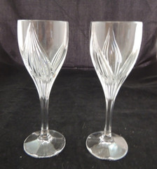 Gorham Primrose Water Goblet -Set/2. 8 5/8″