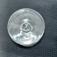 4 Vintage 1950’s Stemed Champagne Coupes With Etched “S” 5”. EUC