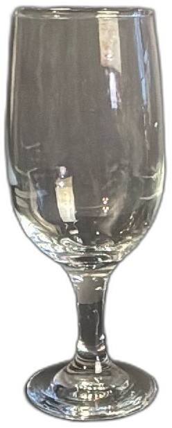 Libbey Embassy Clear Glass Goblet 10 oz Restaurant Barware Excellent Condition