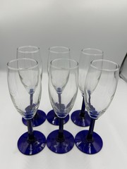 champagne flutes set of 6