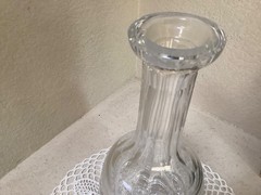 Waterford Powerscourt 12” tall wine decanter~Ireland~Decanter only No Stopper!