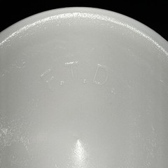 Vtg FTD 1975 EO Brody Embossed Oak Leaf Milk Glass Goblets Chalice Compote