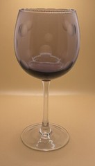 Warterford Marquis 8 1/2” Crystal POLKA DOT Balloon Wine Goblet/Set Of 4