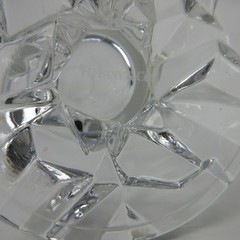 4 TIFFANY & C0. ROCK CUT PLISNER BEER CRYSTAL GLASS MADE IN GERMANY