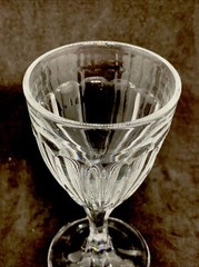 Heisey Narrow Flute Stem #393 4 1/4″ Sherry Glass