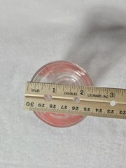 Vintage Federal Glass Co. Red Gazelle 6oz. Barware Cocktail Glass