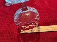 Set of 6 Rogaska Crystal Gallia 5 1/8″ Brandy Snifter Glasses 10 oz Mint Cond
