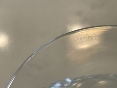 Waterford Large Brandy Glass Colleen Short Stem (Cut) Set of 4 Excellent Shape