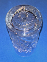 Libbey USA Hobstar Tall 16 oz. Cooler Glass Star of David Libby 5633