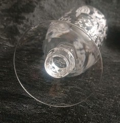 Tiffin Franciscan «Love Lace» Iced Tea Glass 6.5” Tiny Chip On Bottom Rim