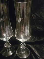 Spiegelau Crystal SPI34 Playing Card Suit 9″ Beer Glassses