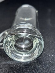 Two Reims France Crystal Cordial Liqueur Shot Glasses Low Applied Handles 4”