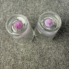 Bubble Drinking Glasses (Set Of 2) Shot Glass Small Drinking Purple Bubble