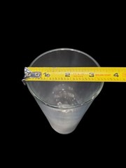 ROYALEX Set of 5 Clear Everyday Drinking Glasses /Tumblers 12 oz Toughened Glass