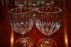 EAPG Falmouth Straight Huber Mixed Lot of 13 Vintage Goblets Various Sizes