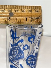 Oil Lamp Tea Pot Kraft Swanky Swig Juice Glass Blue Paint Grandmas For Grandkid
