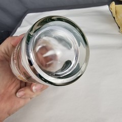 Vintage Boscul Peanut Butter 5″ Glass Water Lily Mrs. J. H Pring