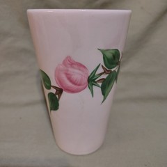 Franciscan Desert Rose Tumbler Made in England 5.25″ Tall 3″ Diameter at Mouth