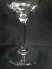 Baccarat Capri, Optic, No Trim: Claret Wine (s), 6″ Tall