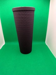 Starbucks Cold Cup 24oz Matte Black Studded Tumbler Collectible Limited Edition