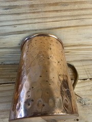 Moscow Mule Mugs Brass Handles Barware Cups Set Of 4