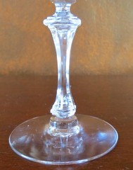 Tiffin #17453 Knob Stem Plain Champagne Sherbet(s)