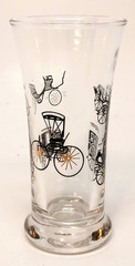 Vintage 7 pc LIBBEY ASSORTED GLASSES 1950s TOM COLLINS / Shot/ Highball Barware
