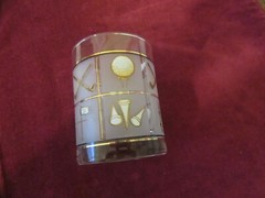 Culver Gold Fairway Golf Old Fashion, Cocktail Glass