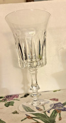 Gorham Crystal De Medici 7” Water Goblet